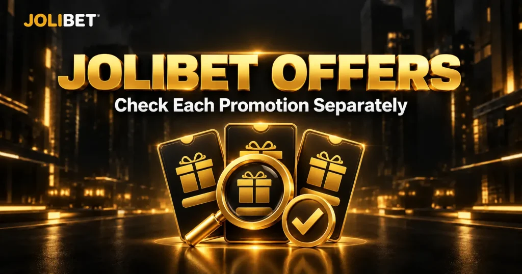 image of jolibet offers: check each promotion separately